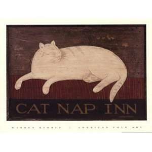    Cat Nap Inn   Poster by Warren Kimble (24x18): Home & Kitchen