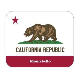  US State Flag   Montebello, California (CA) Mouse Pad 