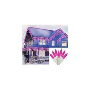   LED M5 Twinkle Icicle Christmas Lights   Whit Patio, Lawn & Garden