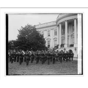   Print (L) Royal Belgian Band at White House, 3/21/29