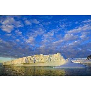 Wiggins Glacier in Early Evening Light   Peel and Stick Wall Decal by 