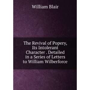   in a Series of Letters to William Wilberforce William Blair Books