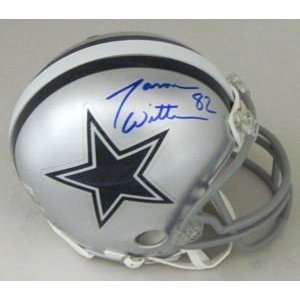  NEW Jason Witten SIGNED Cowboys Mini Helmet: Sports 