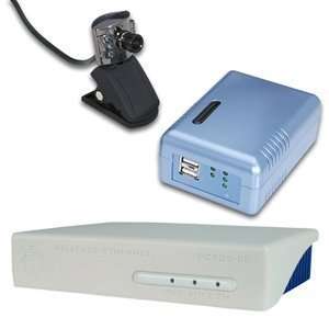  GMP PE873 KIT Homeplug IP Camera Server Kit Electronics