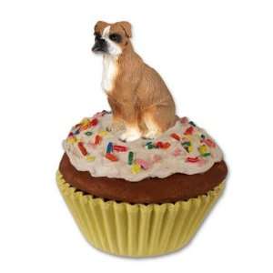  Boxer PupCake Dog Trinket Box   Uncropped Ears: Home 
