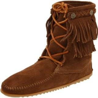  Minnetonka Womens Woodstock Boot Moccasin: Shoes