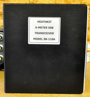 HEATHKIT SB 110 SB110 TRANSCEIVER 6 METER W/EXTRAS  
