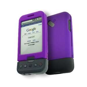  HTC T Mobile G1 Google Cell Phone 2 Tone Purple and Black 