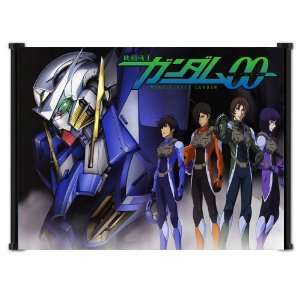  Mobile Suit Gundam 00 Anime Fabric Wall Scroll Poster (42 