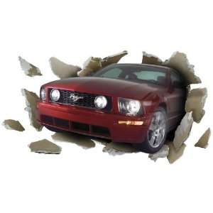  2005 Ford Mustang Coupe Through the Wall Peel & Stick 