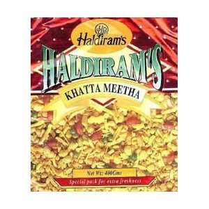 Haldirams Khatta Mitha Indian Snack 7 Ounce  Grocery 