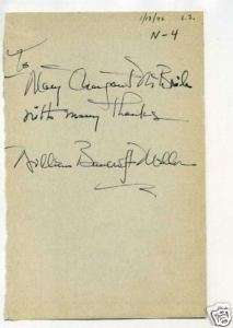 William Mellor George S. Patton Author Signed Autograph  