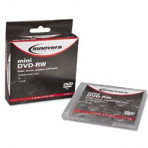  Innovera  8cm Minidisk DVD RW, 1.4GB, 2x, with Jewel Case 