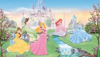 DISNEY DANCING PRINCESSES WALL MURAL Princess Decorations Girls 