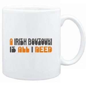 Mug White  A Irish Bouzouki is all I need  Instruments 
