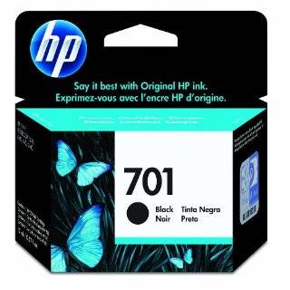 HP 701 Black Ink Cartridge in Retail Packaging (CC635A)