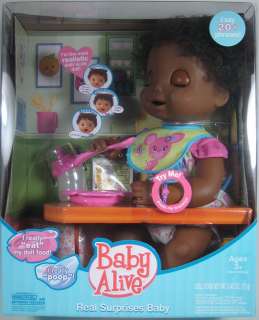BABY ALIVE Real Surprises African American Baby NIB HTF  