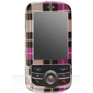  Pink Plaid Snap On Cover for HTC Shadow 2 Protector Case 