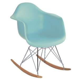 60s Mid Century Rocking Chair Matte: Home & Kitchen
