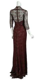 Elegant AMSALE Lace Overlay Evening Dress Gown 14 NEW  