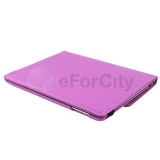   Rotating Stand Smart Swivel Cover Leather Case with Stand For iPad 2
