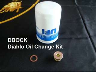LAMBORGHINI DIABLO OIL FILTER CHANGE KIT DBOCK  