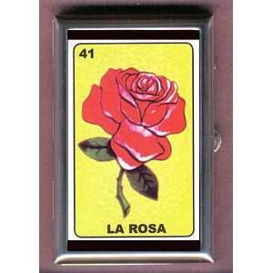  LOTERIA ROSE GOTH MEXICAN Coin, Mint or Pill Box: Made in 