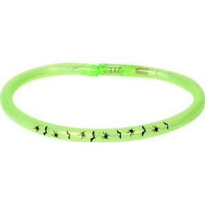  Green Halloween Safety Light Up Necklace Size One Size 