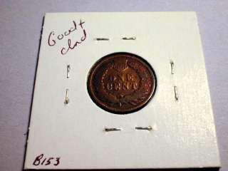 Indian Head Cent 1909.GradeGood+.*Problemcleaned.