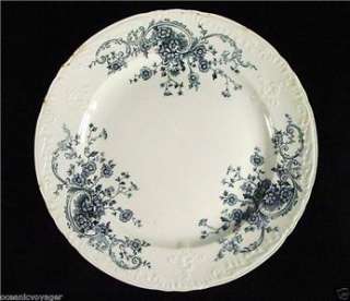 1880 Antique Russian Imperial Porcelain Plate Kuznetsov  