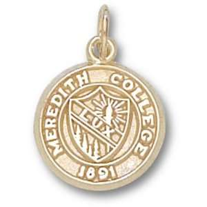 Meredith College Angels 1/2 Seal Charm   10KT Gold Jewelry