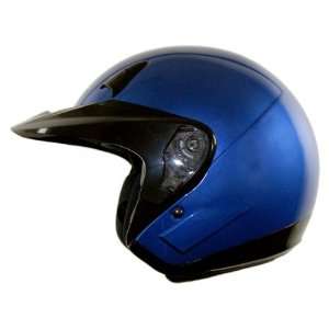 Vega NT 200 Metallic Blue X Large Open Face Helmet 