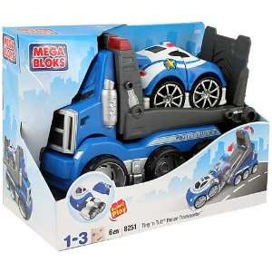 Mega Block Tiny N Tuff Police Transportor Toys & Games