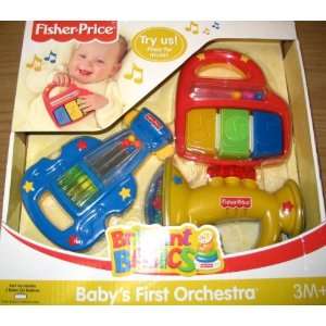  Fisher Price Brilliant Basics Babys First Orchestra: Toys 