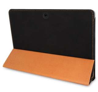 Black LEATHER case COVER STAND FOR BLACKBERRY PLAYBOOK  