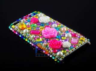 Rhinestone Bling HARD BACK CASE For iPod Touch 4 4G A69  