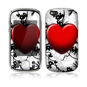  Floral Heart Protective Skin Decal Sticker for Motorola 
