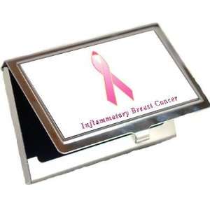  Inflammatory Breast Cancer Awareness Ribbon Business Card 