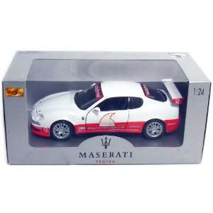  Maserati Trofeo 1/24 Scale, White with Orange Race Version 