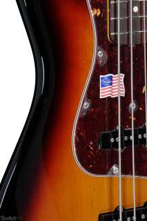 Fender American Vintage 62 Jazz Bass   3 Color Sunburs  