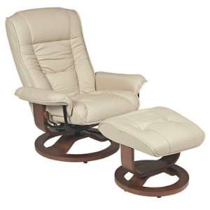  Mario Buff R 084 Series Top Grain Leather Recliner and 
