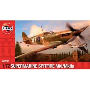  Airfix 172 Supermarine Spitfire Mk1/Mk11a Toys & Games