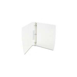  Translucent Poly Round Ring Binder, 1in Capacity, Clear 