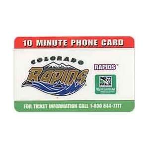  Collectible Phone Card 10m Major League Soccer & FujiFilm 