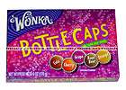 WONKA x1 Box~BOTTLE CAPS~Soda Pop Candy~Yummy~5 Flavors~6 oz