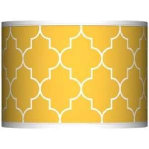  Tangier Yellow Giclee Lamp Shade 13.5x13.5x10 (Spider 