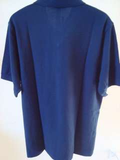 Men Burberry London Classic Fit Polo Shirt Sapphire L NWT  