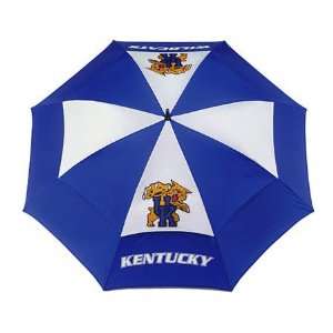 Kentucky Wildcats WindSheer II Auto Open Umbrella:  Sports 