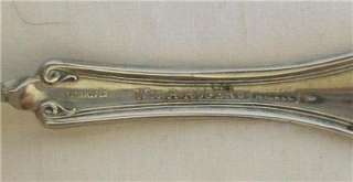  nickel butter knife made by Wm A Rogers in 1910. The butter knife 