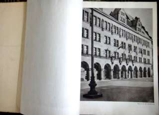 1946 antique NURNBERG GERMANY PHOTO BOOK hitler platz  